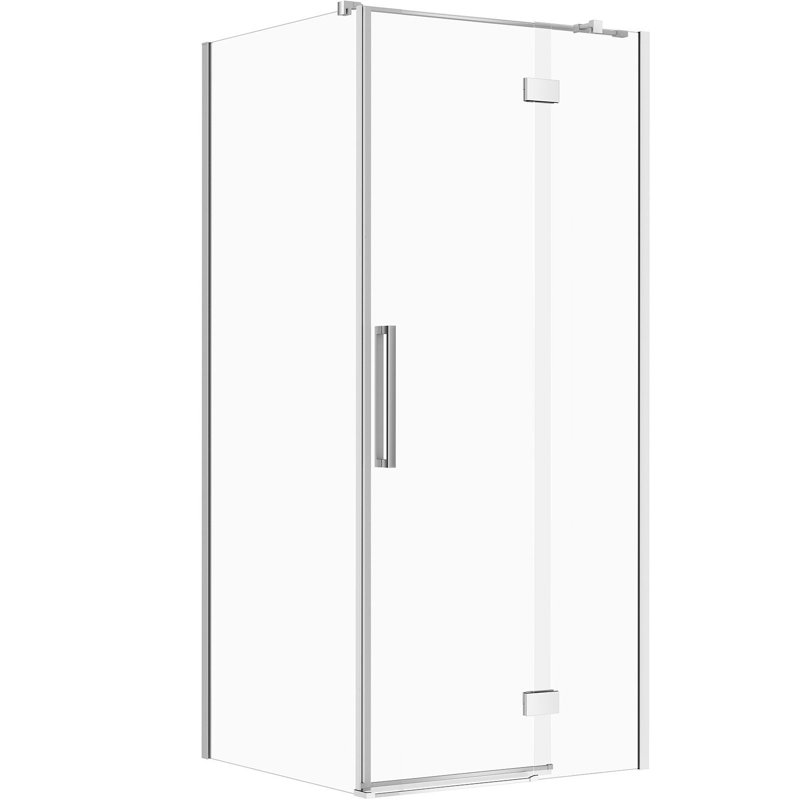 CERSANIT Štvorcový sprchový kút CREA pravý 90x90x200 cm chróm S601-136