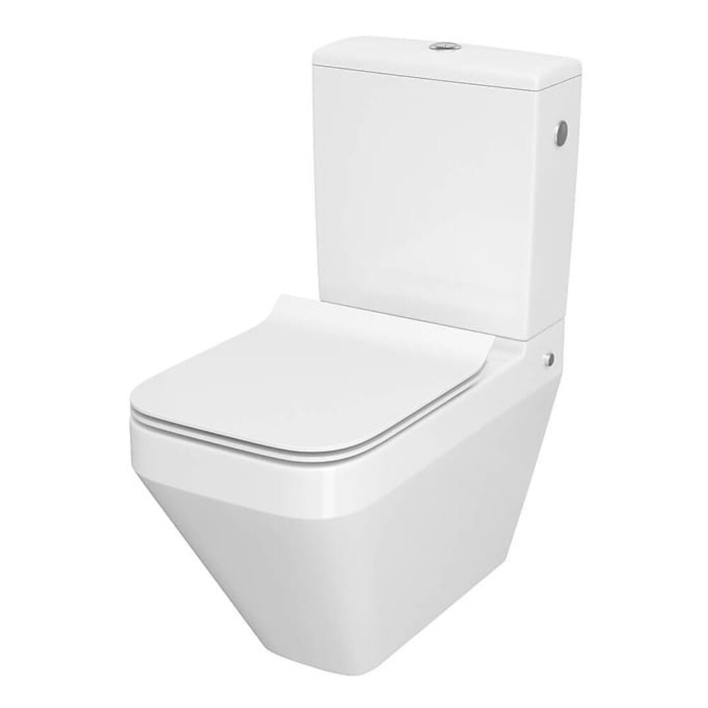 Kompaktné WC CREA co 010/020 obdélník sed dur slim pom. skl. sn. dem. one
