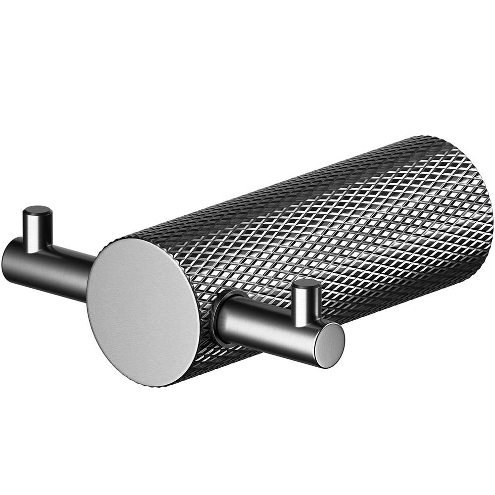 CERSANIT Držiak na uteráky ZEN Double Gun Metal S951-876