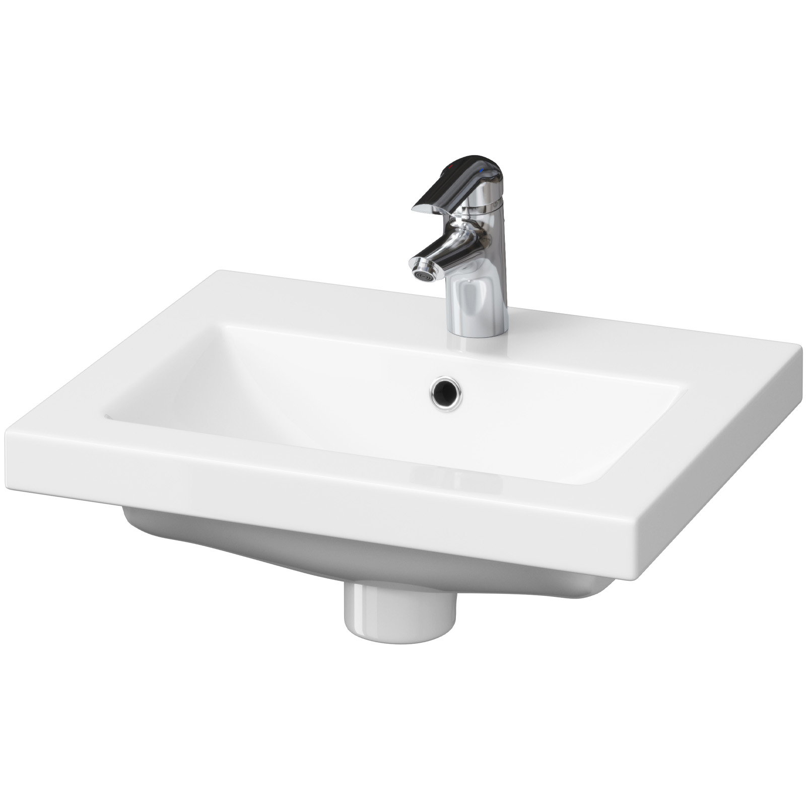 CERSANIT Umývadlo na nábytok COMO 50 K32-002-BOX CERSANIT Umývadlo na nábytok COMO 50 K32-002-BOX