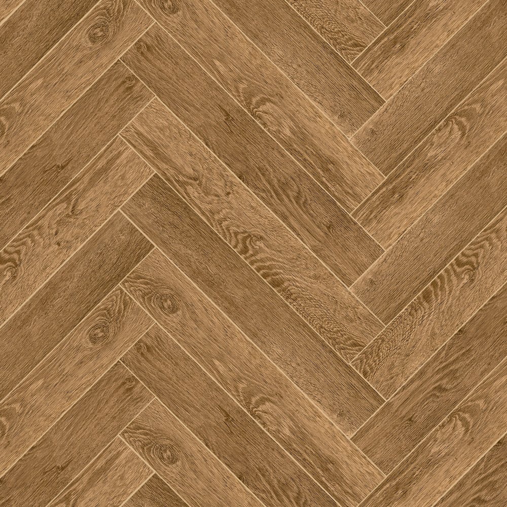 DLAŽBA CHEVRON CABANE BROWN MAT 9,5X59,2