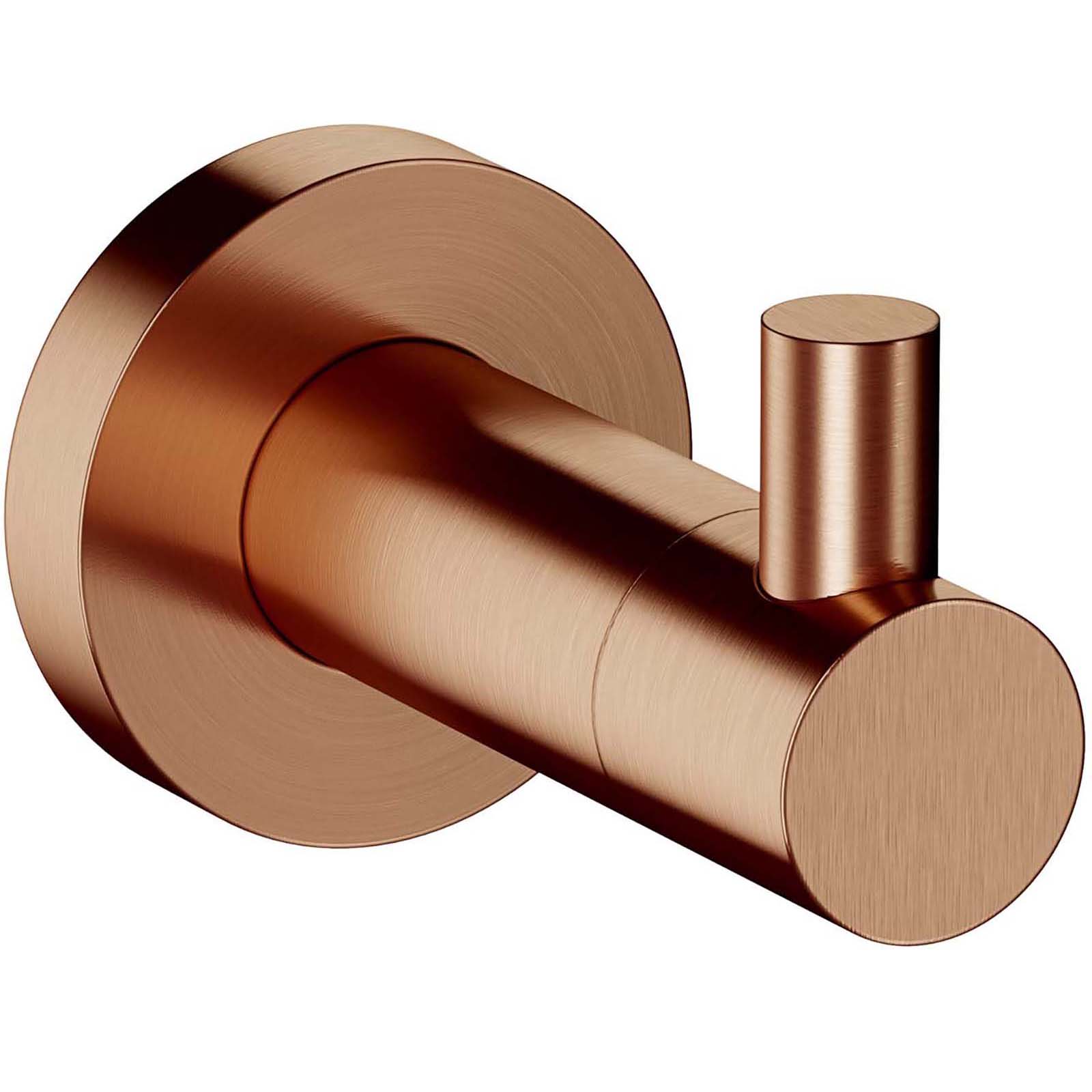 OMNIRES vešiak na uteráky MODERN PROJECT Single Copper Brushed MP60110CPB