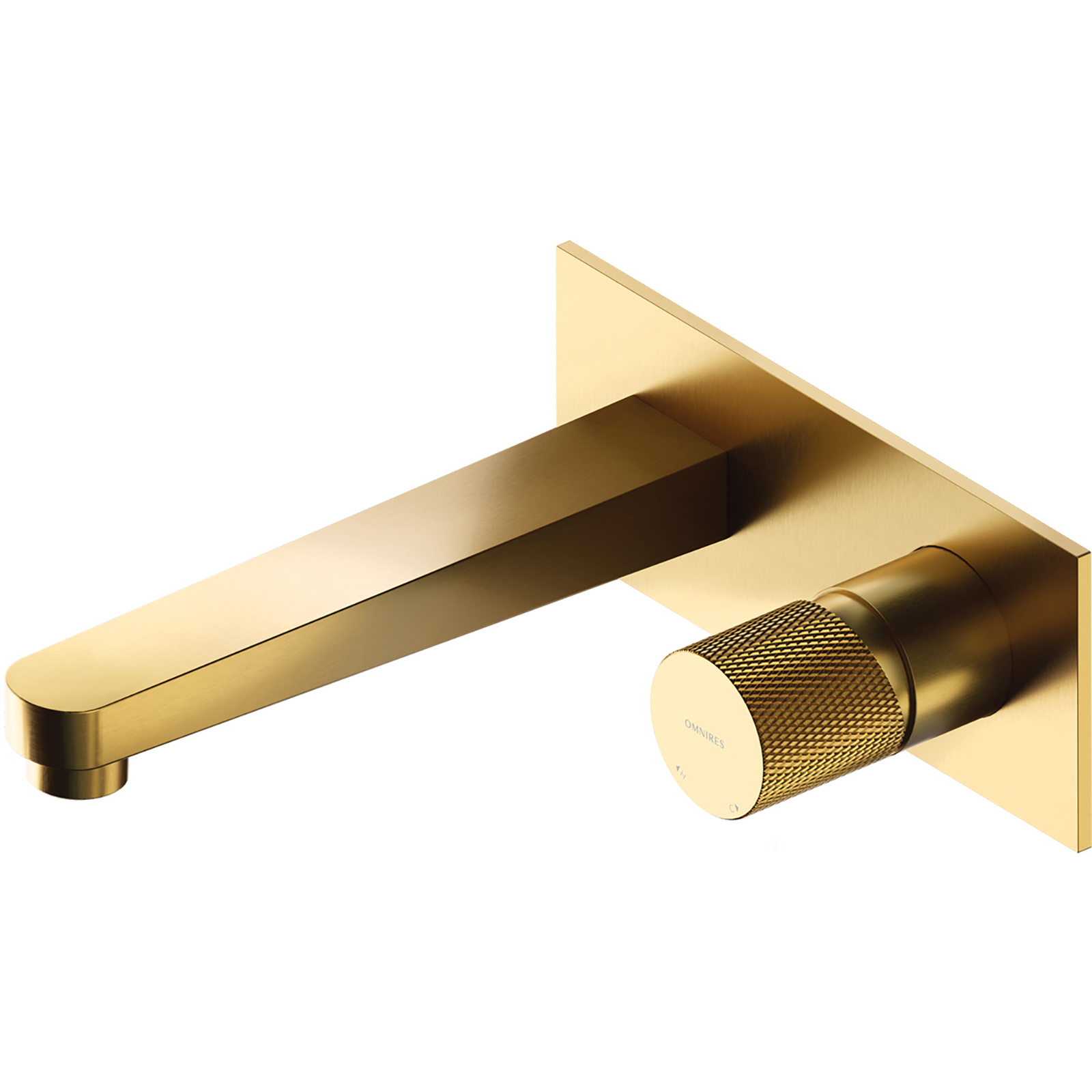 OMNIRES CONTOUR umývadlo na umývadlo, skryté zlaté CT8015GLB