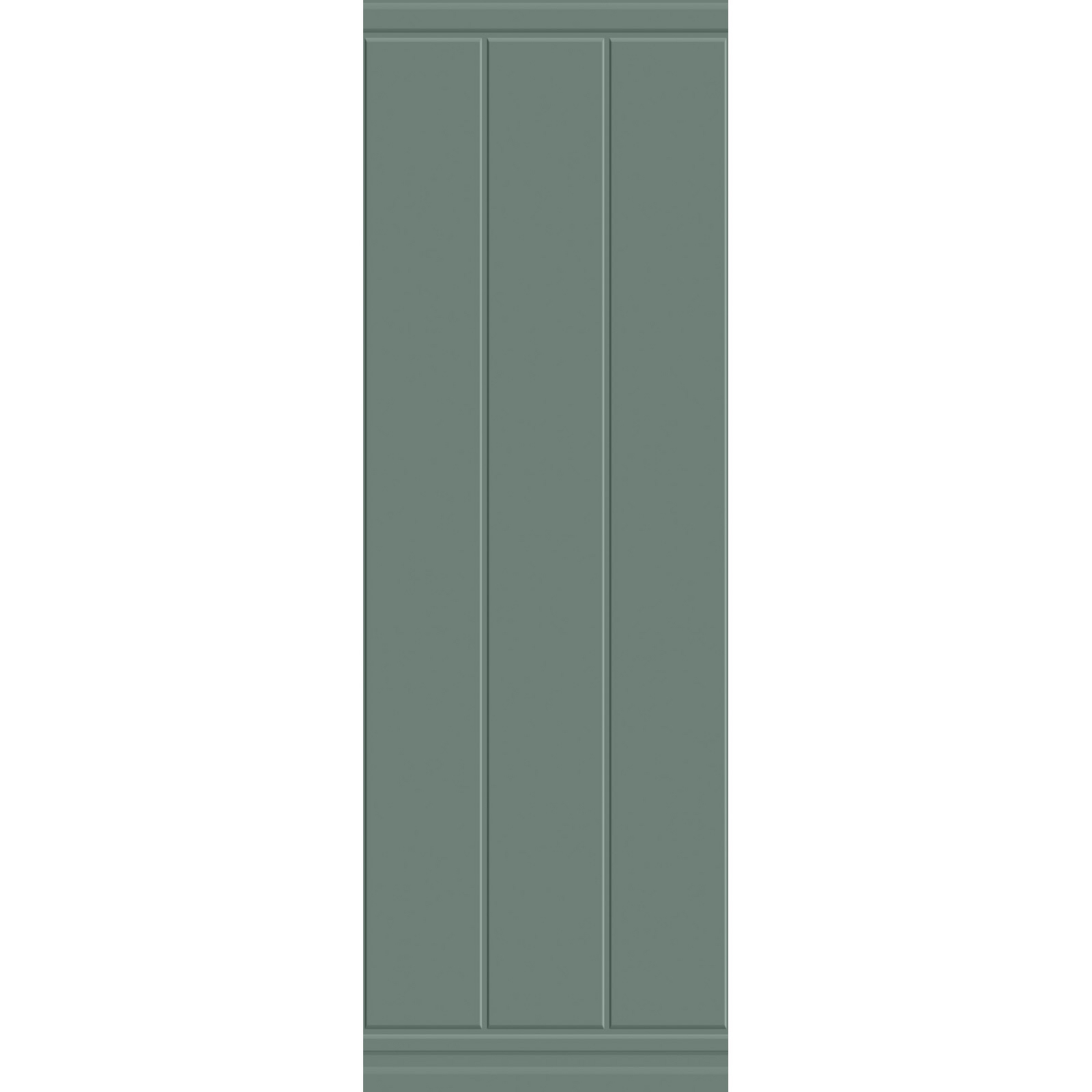 OBKLAD LUVIE GREEN PANEL SATIN 39,8X119,8
