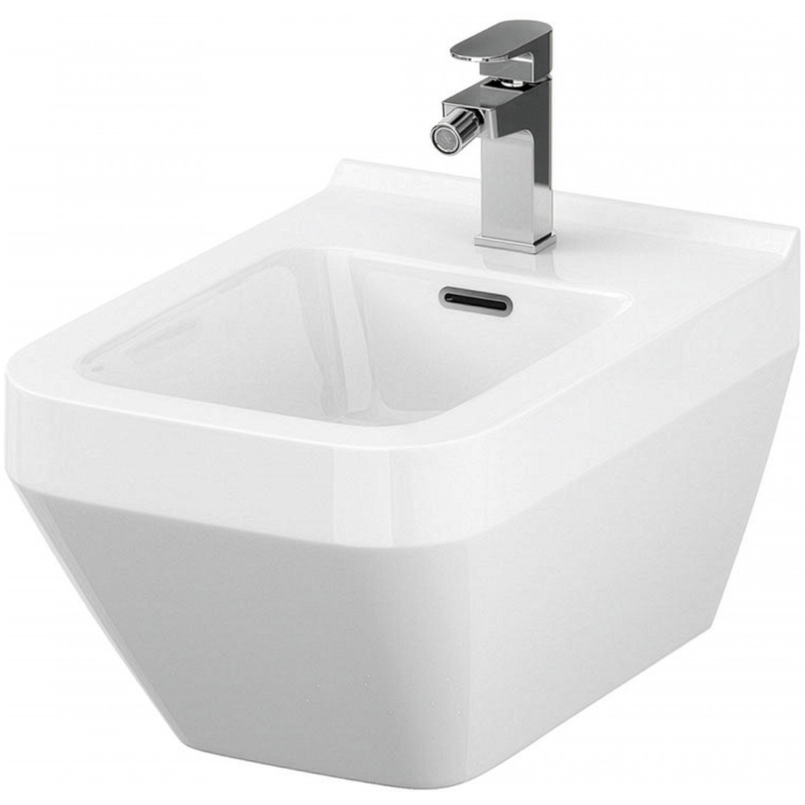 CERSANIT CREA obdĺžnikový závesný bidet so skrytou montážou K114-010