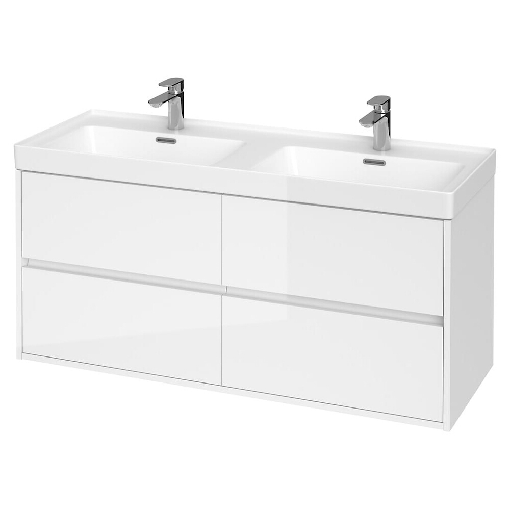 CERSANIT Skrinka s umývadlom v súprave SET b284 CREA 120 biela S801-323