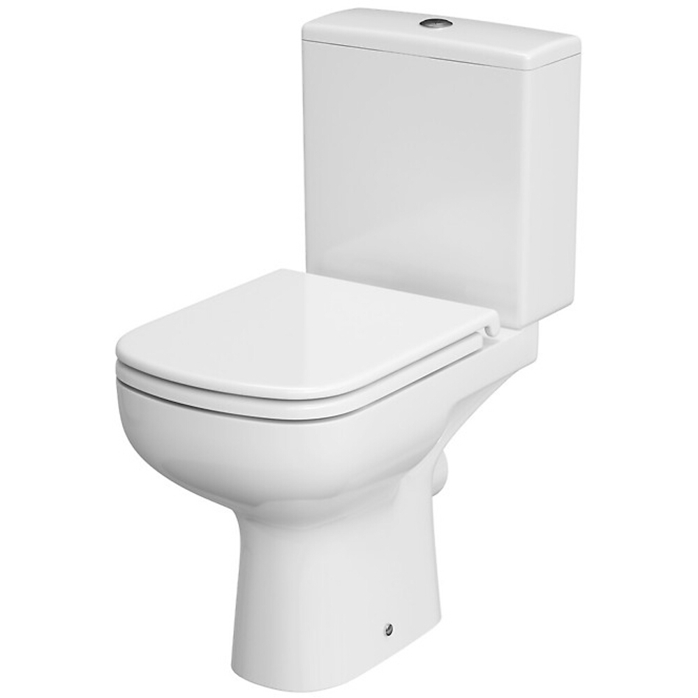 Kompaktné WC 574 COLOUR NEW 010 3/5 obdélníkové sedátko z duroplastu antibakteriální