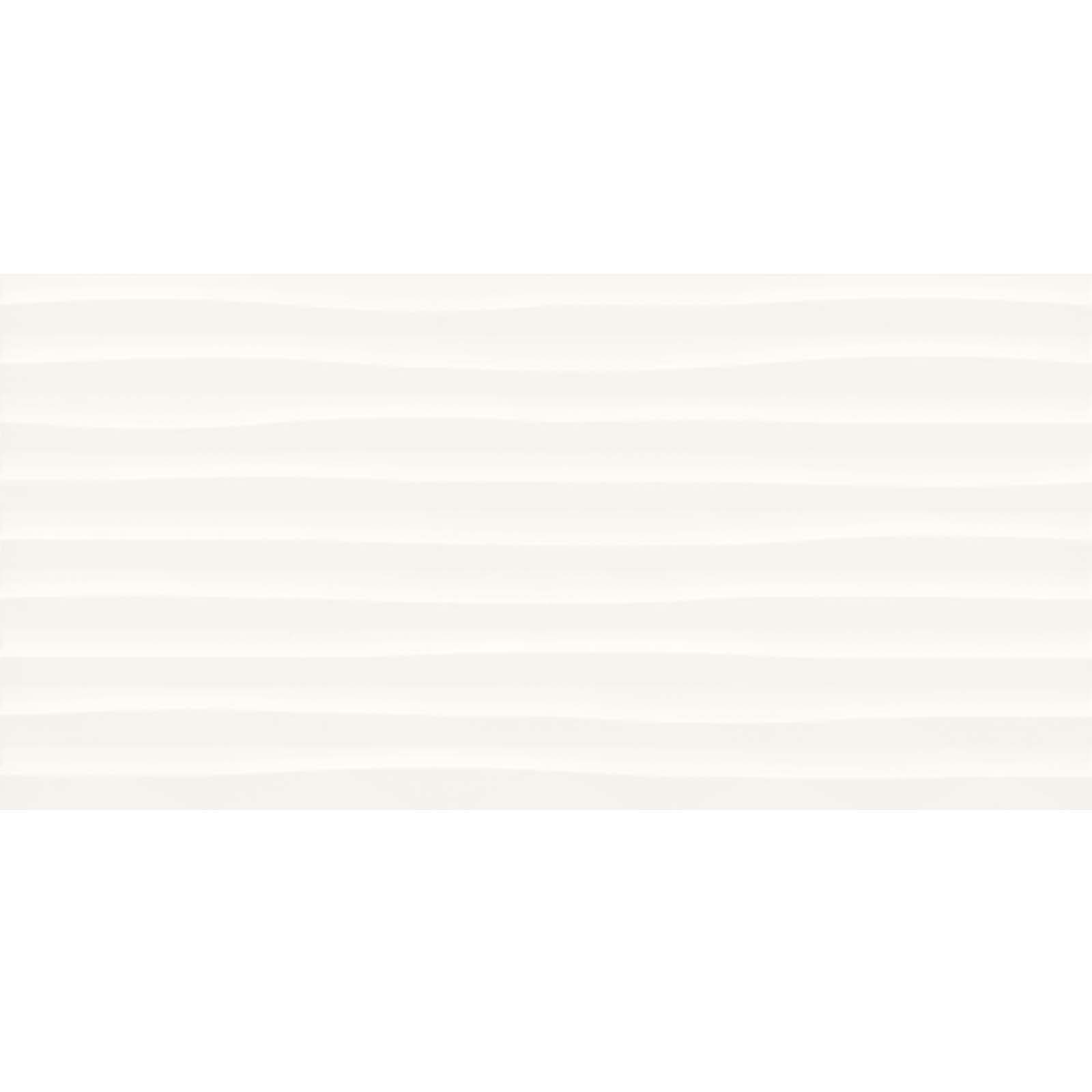 OBKLAD ARCTIC WHITE SATIN LINES STRUCTURE 29,8X59,8 PP (II. AKOST)