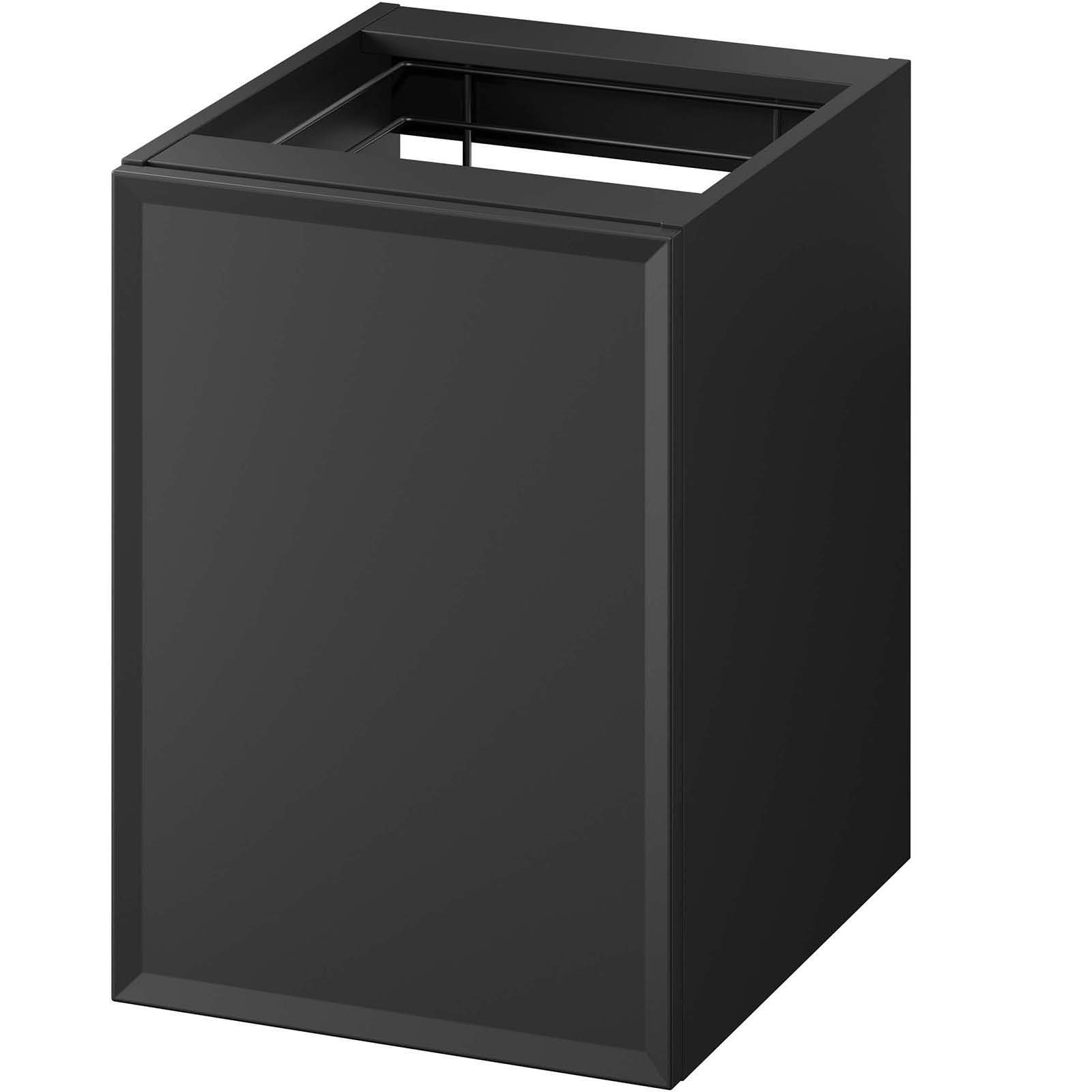 CERSANIT Skrinka s košom na bielizeň MILOS 40 zložená čierna S1022-012 CERSANIT Skrinka s košom na bielizeň MILOS 40 zložená čierna S1022-012