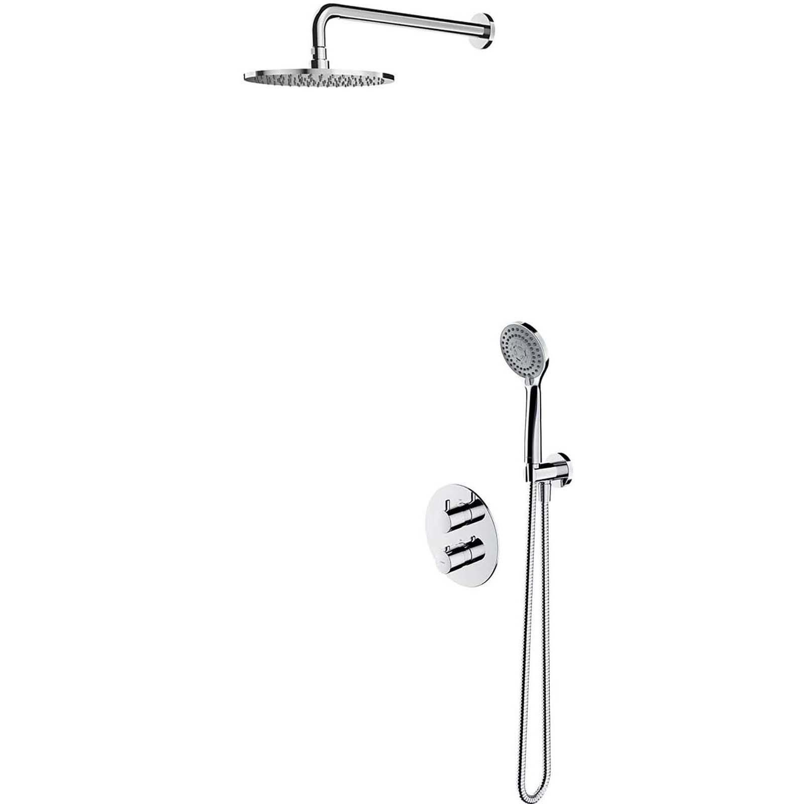 OMNIRES termostatický sprchový systém Y zapustený chrómový lesklý SYSYT05CR