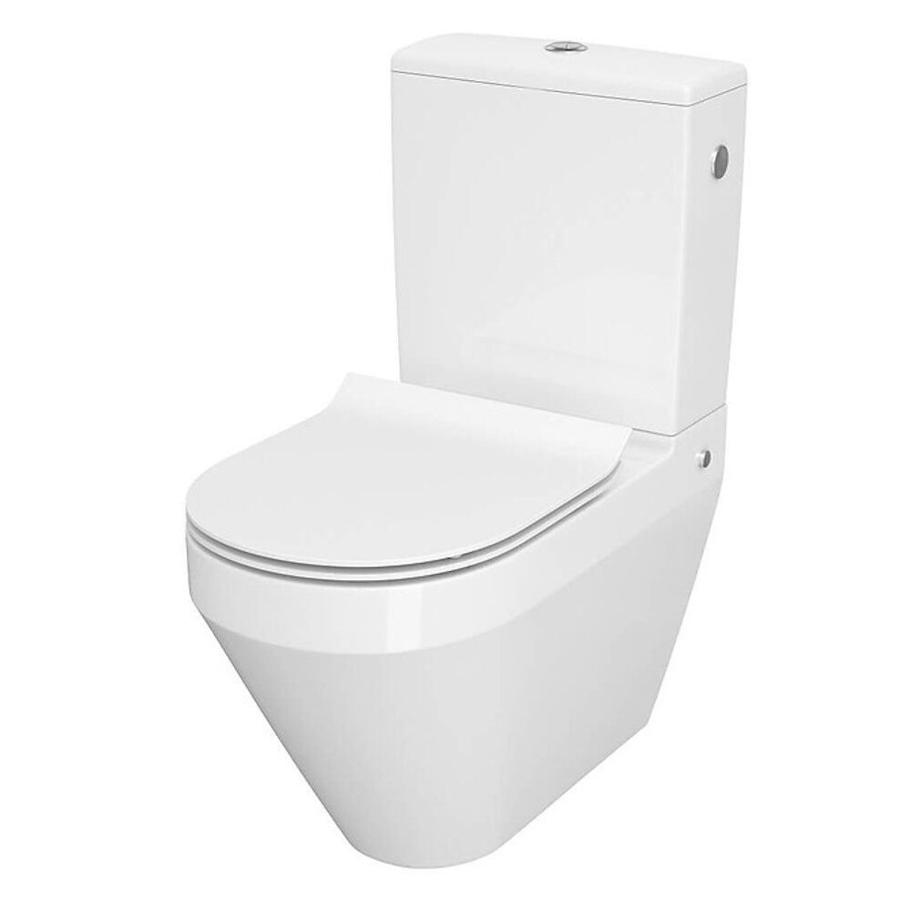 Kompaktné WC mísa CREA co 010/020 oválná sed dur slim pom. skl. sn. dem. one but