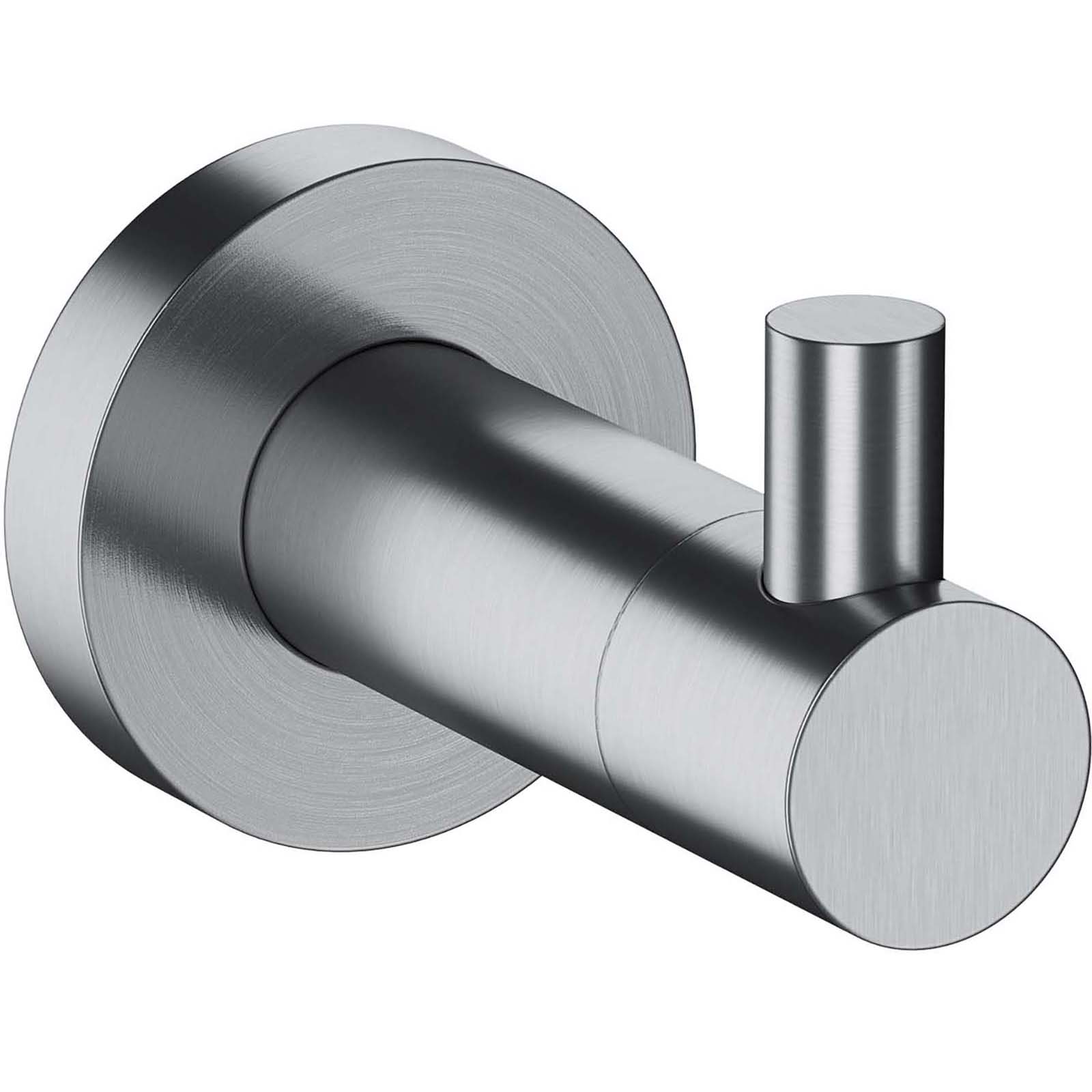 OMNIRES Držiak na uteráky MODERN PROJECT Single Brushed Nickel MP60110NI