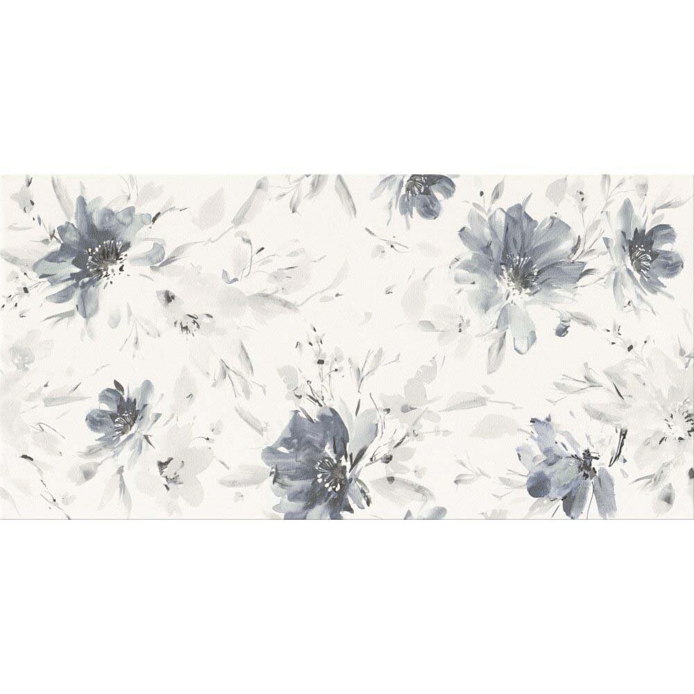 OBKLAD INSERTO FLORAL LANDSCAPE WHITE MAT 29,8X59,8* (II. AKOST)