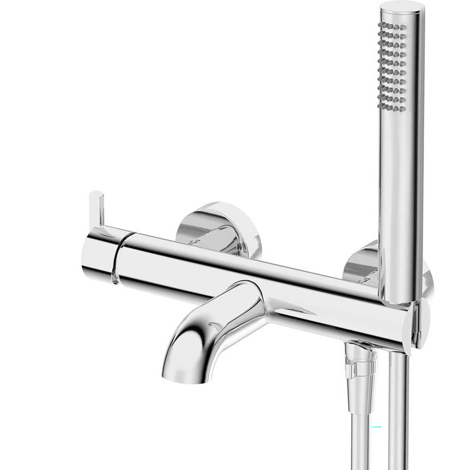 DEANTE SILIA nástenný miešač do vane so sprchovou súpravou chrómovaný BQS_011M