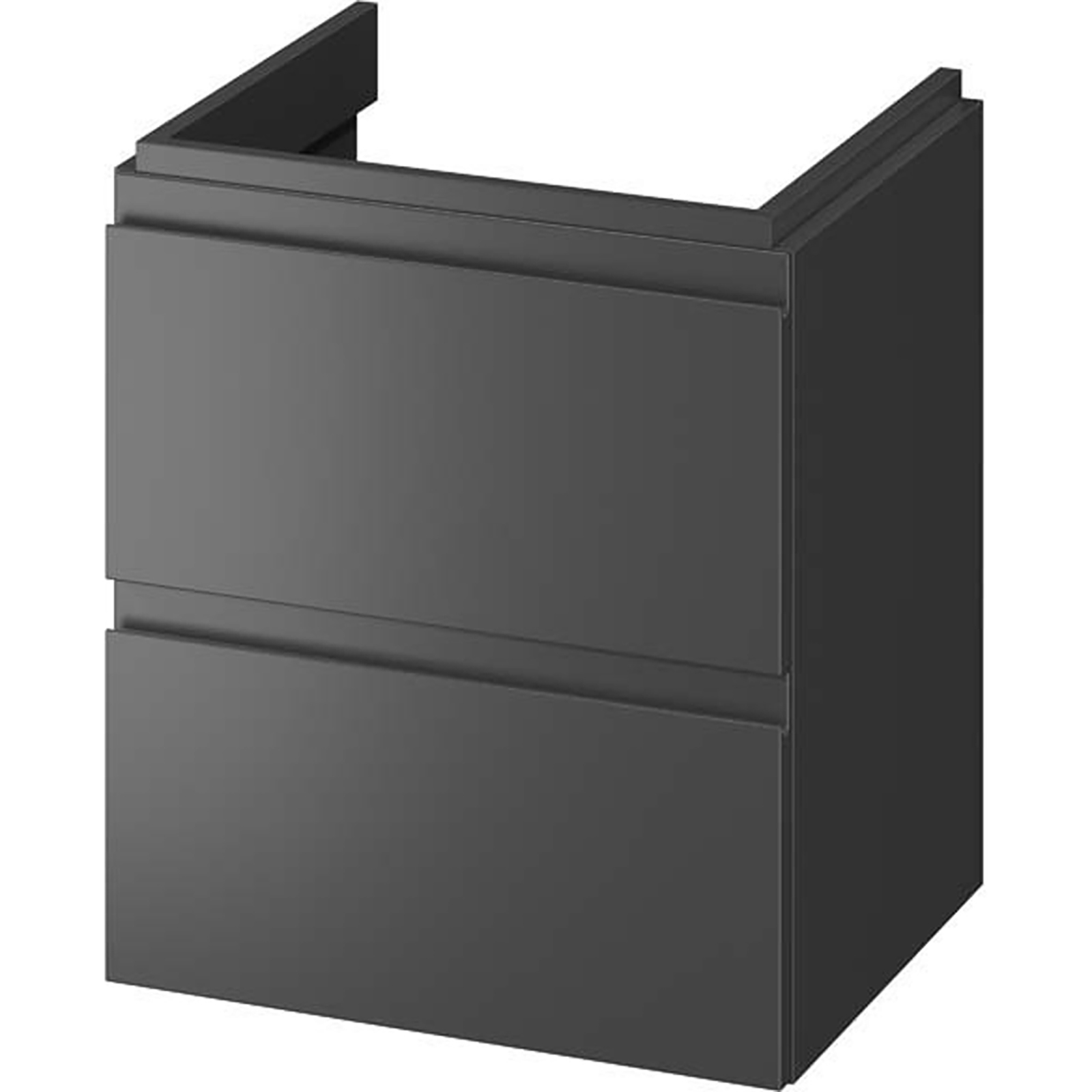 CERSANIT MODUO 50 antracitová skrinka pod umývadlo S590-079 CERSANIT MODUO 50 antracitová skrinka pod umývadlo S590-079