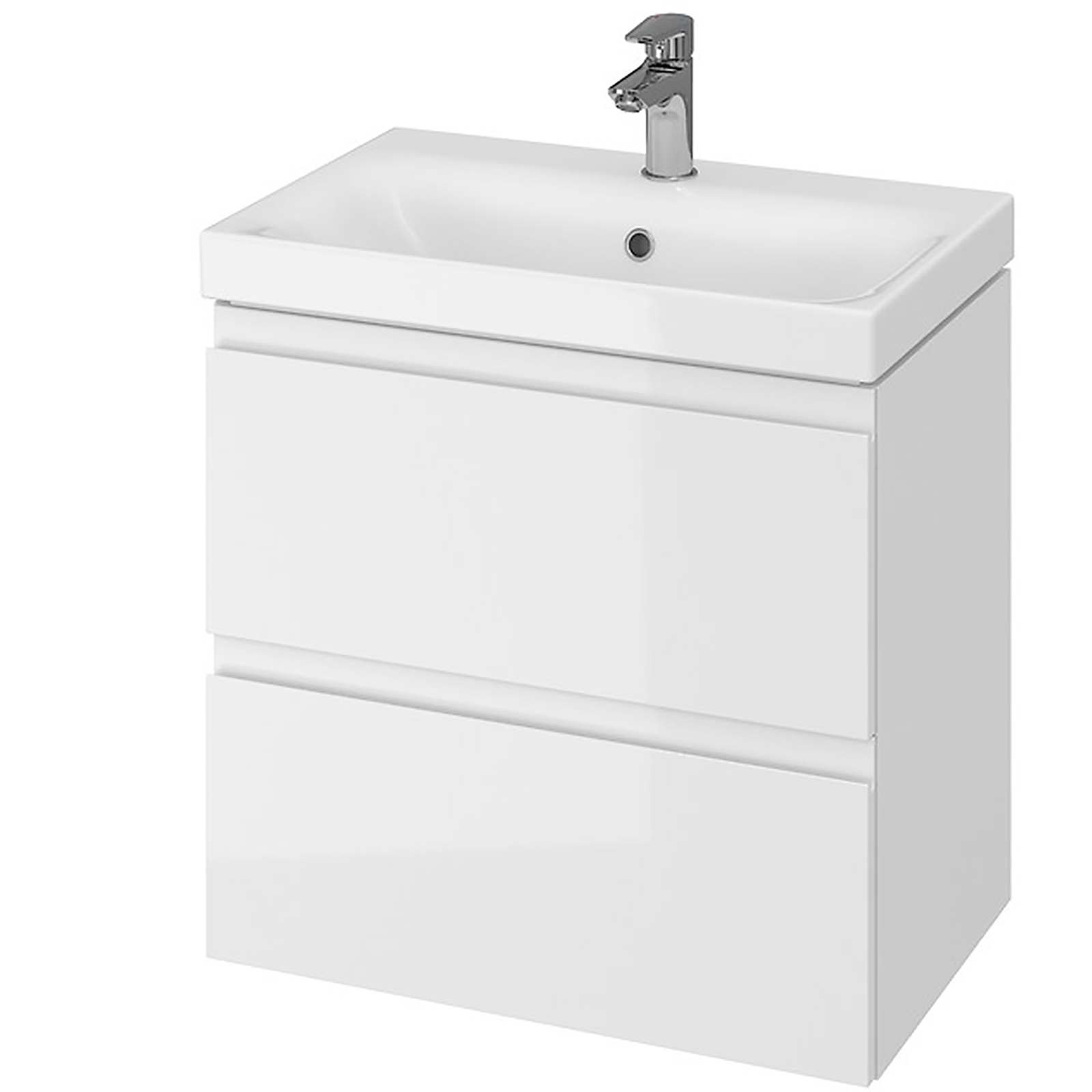 CERSANIT MODUO SLIM 60 DSM skrinka na umývadlo biela S590-004-DSM