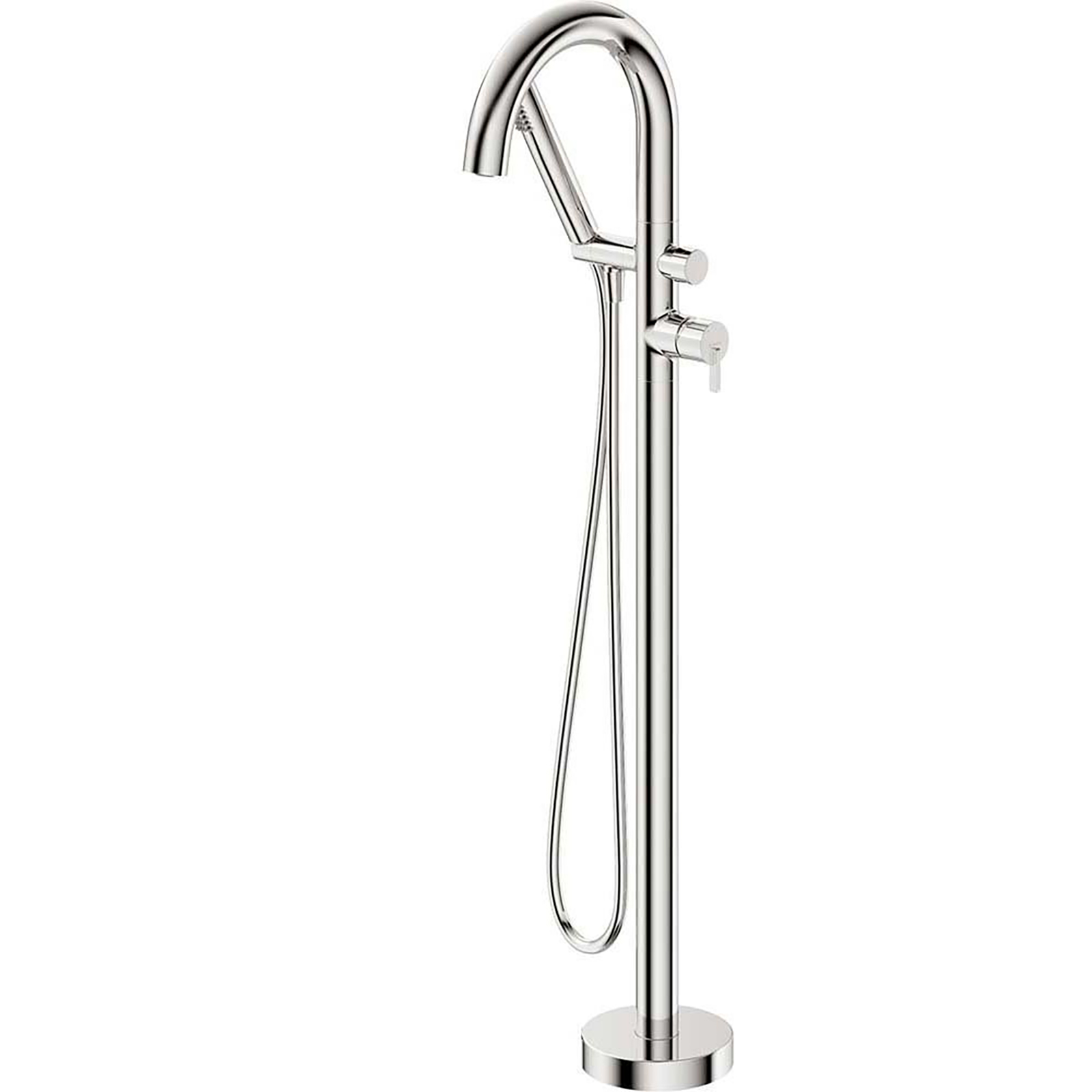 DEANTE SILIA voľne stojaci vaňový mixér so sprchovou súpravou chrómový BQS_017N