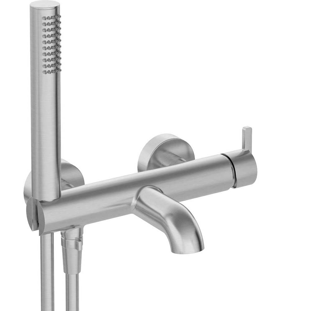 DEANTE SILIA nástenný kohútik do vane so sprchovou súpravou z brúseného oceľového BQS_F11M DEANTE SILIA nástenný kohútik do vane so sprchovou súpravou z brúseného oceľového BQS_F11M