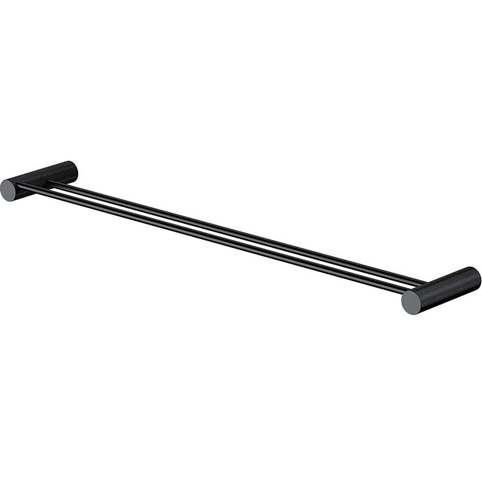 CERSANIT Držiak na uteráky ZEN Double Black S951-885