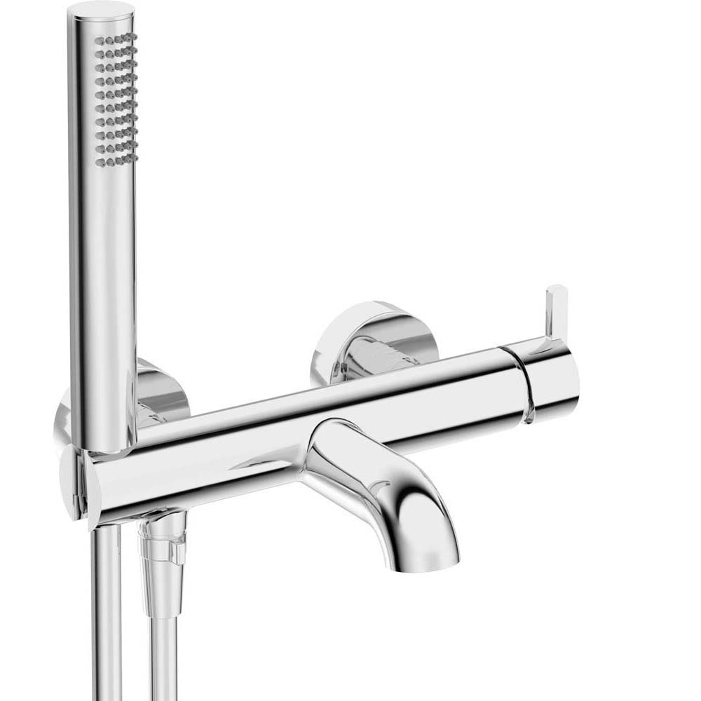 DEANTE SILIA nástenný miešač do vane so sprchovou súpravou chrómovaný BQS_011M DEANTE SILIA nástenný miešač do vane so sprchovou súpravou chrómovaný BQS_011M