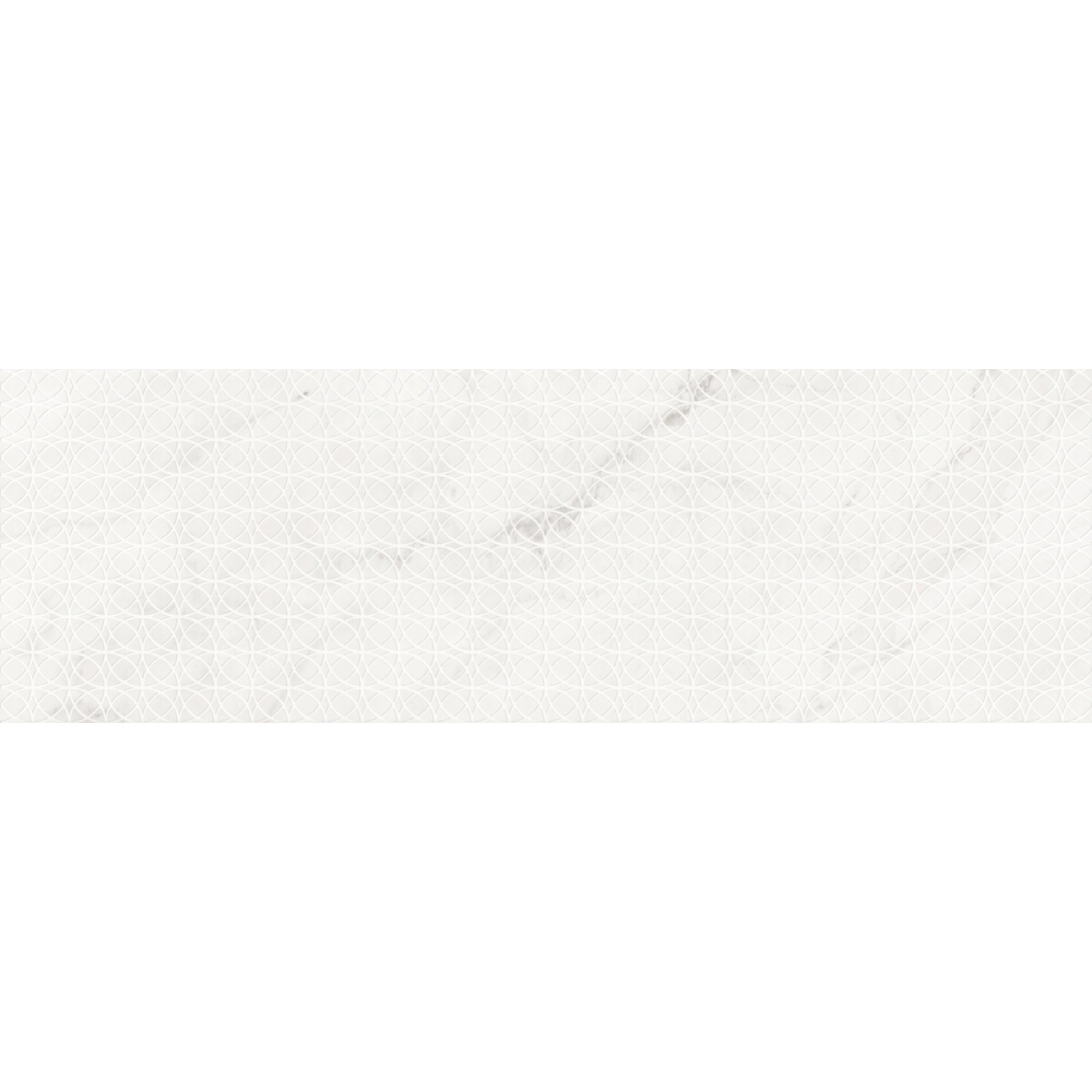 OBKLAD APSOLUTE WHITE MICROSTRUCTURE ORNAMNET 24X74