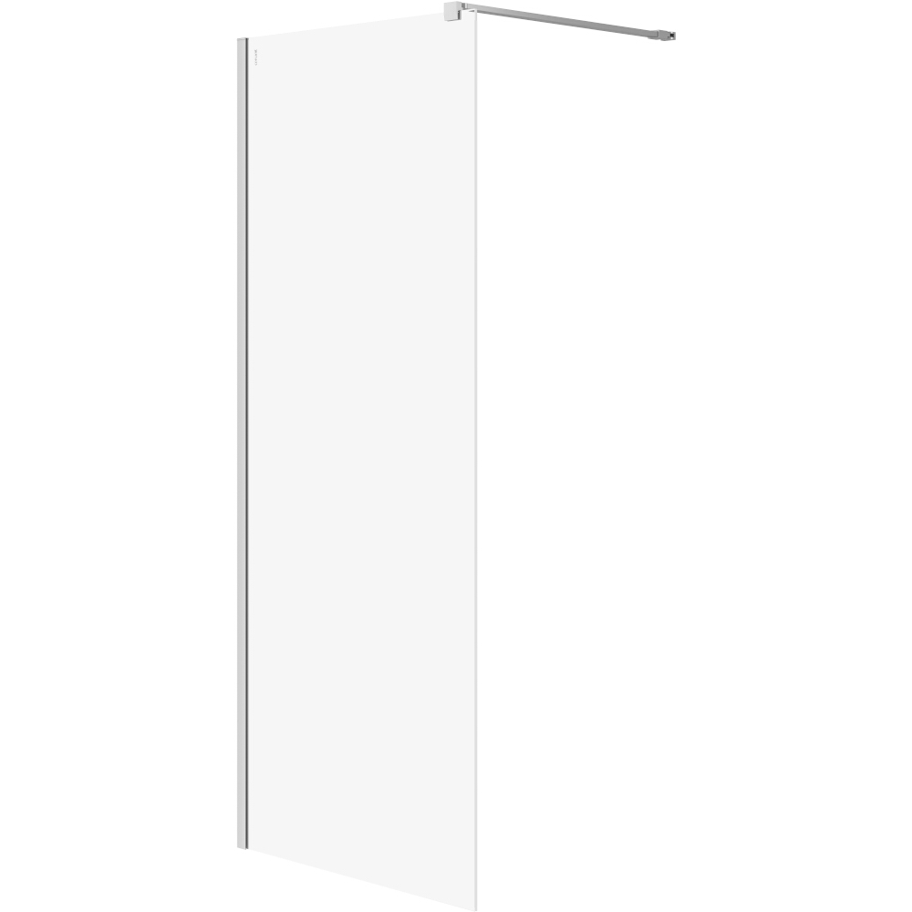 CERSANIT Sprchový kút WALK-IN MILLE chrom 80x200 průhledné sklo S161-005