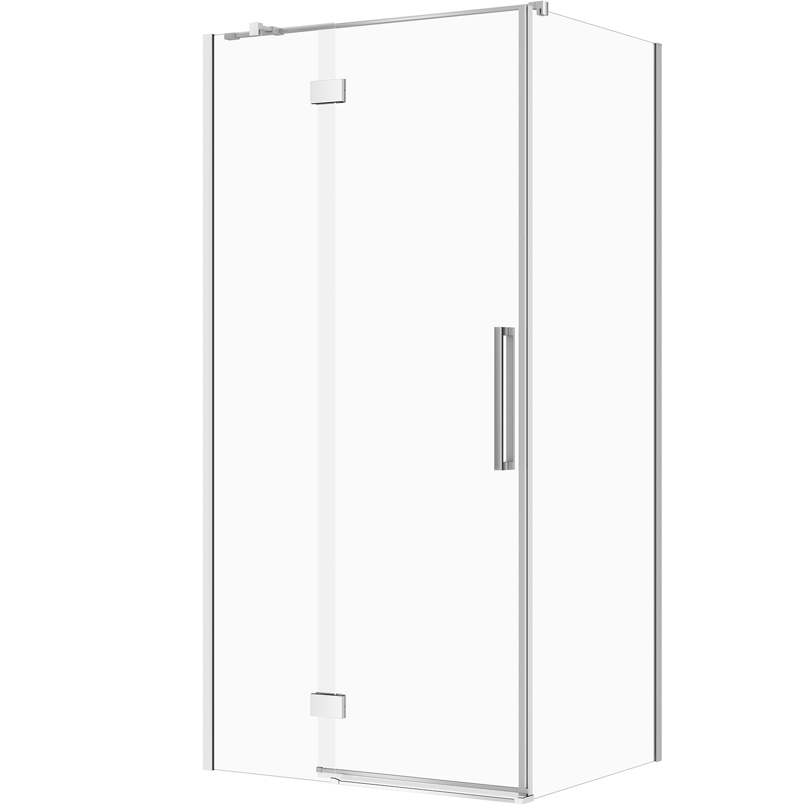 CERSANIT Obdĺžnikový sprchový kút CREA ľavý 100x90x200 cm chróm S601-294