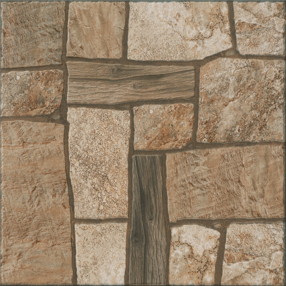Glazovaný gres G424 brown mat 42x42