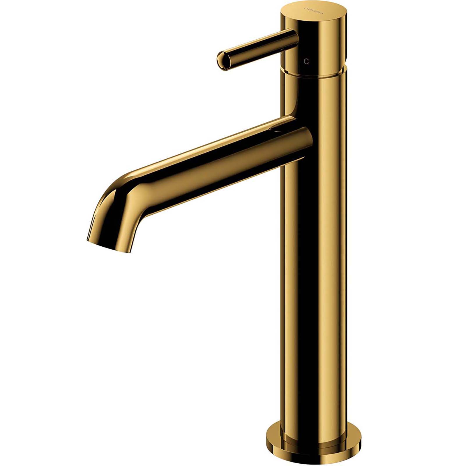 OMNIRES umývadlový kohútik Y, 23 cm (25 mm) zlatý lesklý Y1212CGL