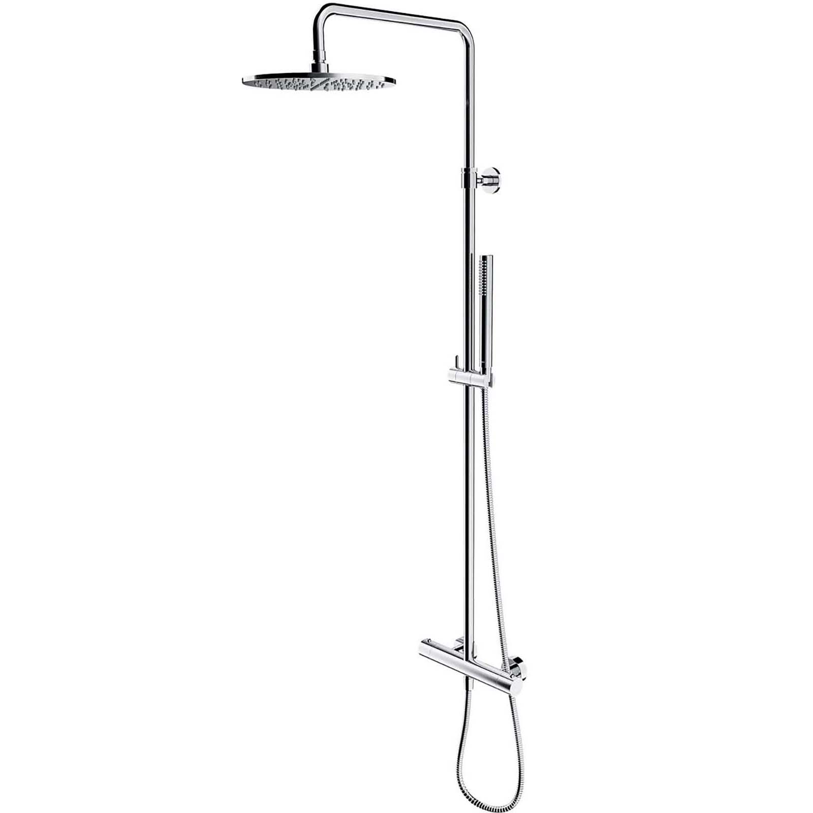 OMNIRES termostatický sprchový systém Y povrchovo montovaný chrómový lesklý Y1244SUCR