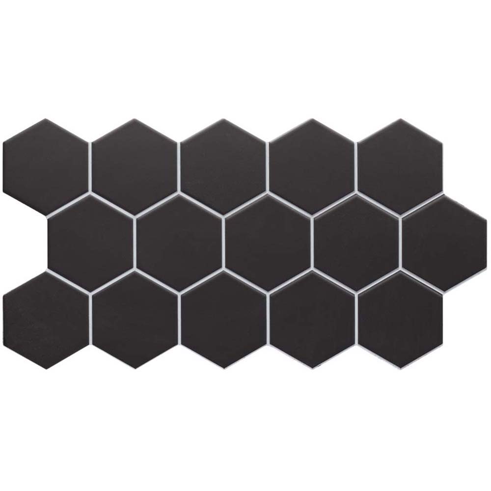 DLAŽBA REALONDA HEX BLACK MAT 26,5X51