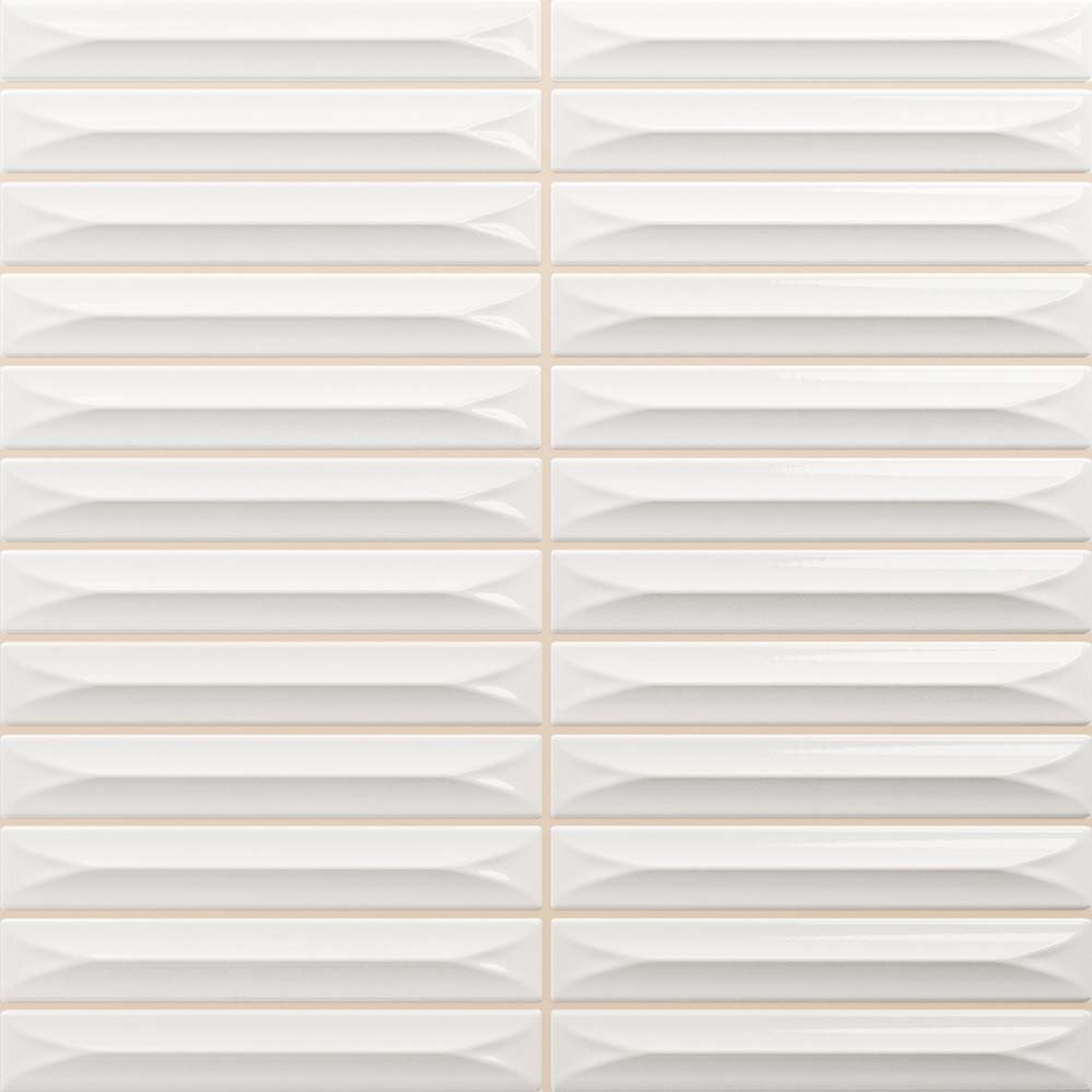 OBKLAD NIKAIA OFF WHITE NA ŠKÁROVANIE GLOSSY 20X20 VILAR ALBARO